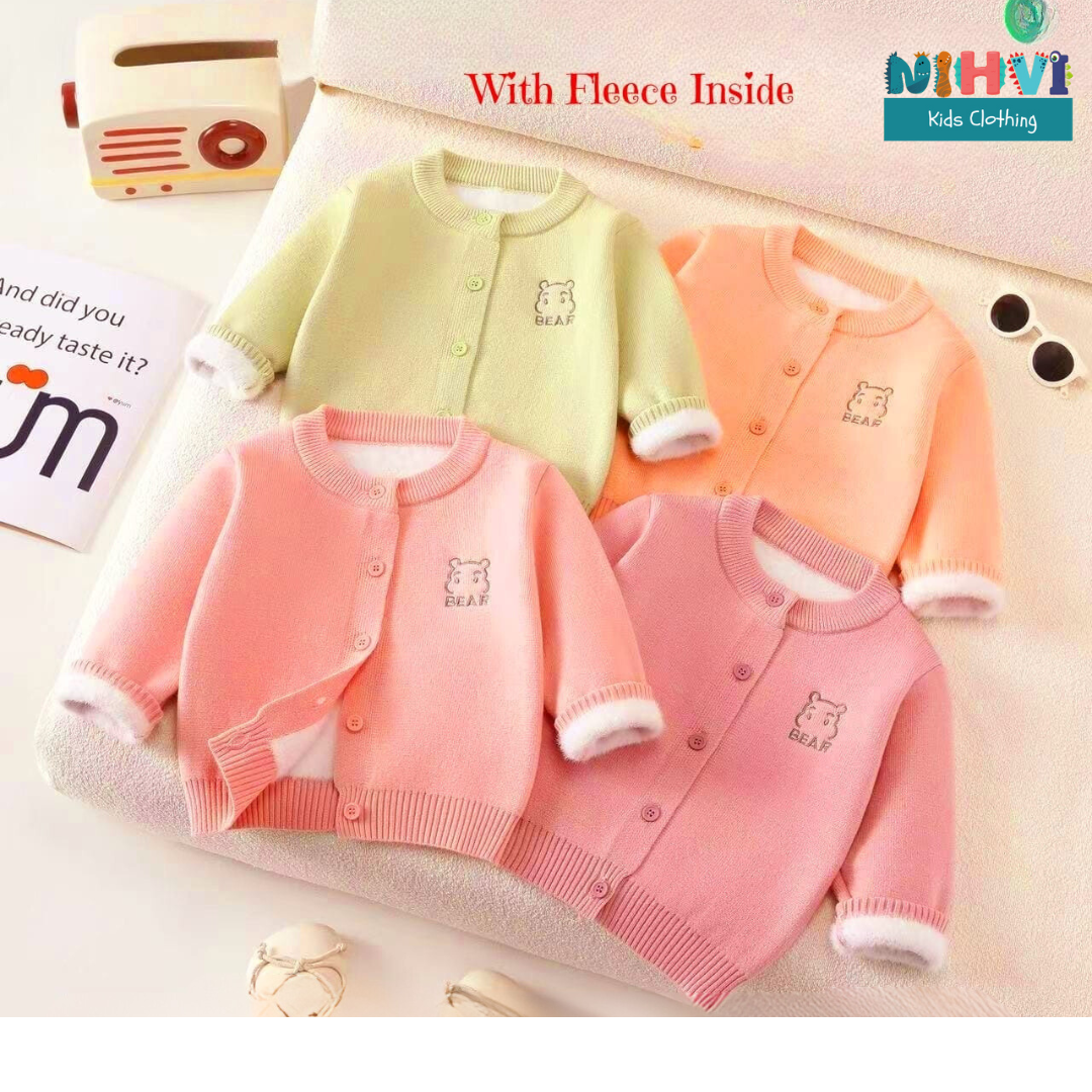 Kids Sweater soft and premium with fleece inside (1-4 years)