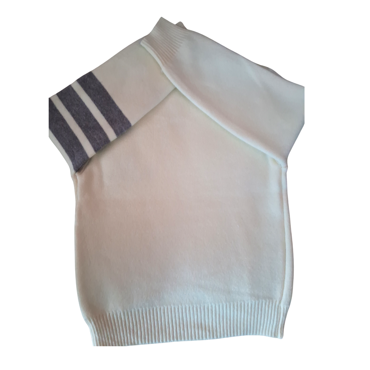 Premium fabric soft white sweater for kids