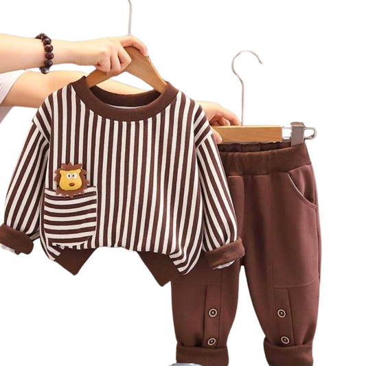 Toddler Boy's 2 Piece sweatshirt outfit