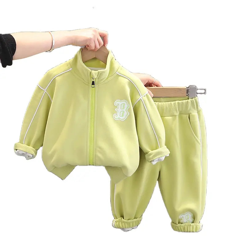 Adorable 2-Piece Toddler Boys' Co-ord Set - Comfy and Stylish